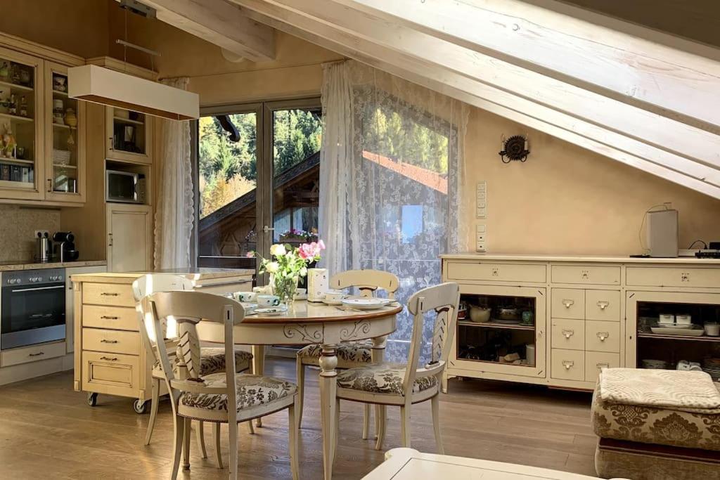 Garmisch Lux Apartment Mit Sauna Garmisch-Partenkirchen Exterior foto